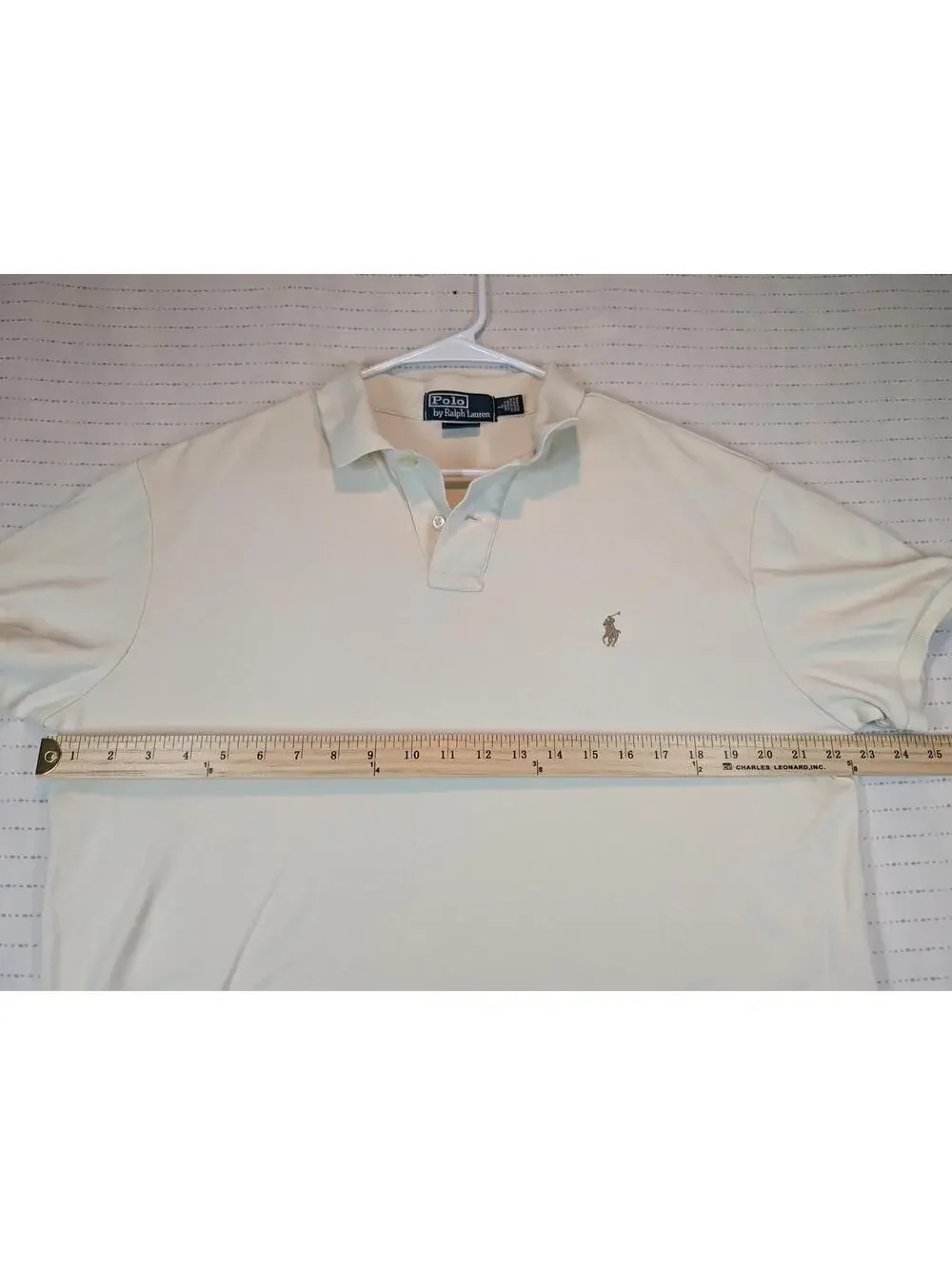 Polo Ralph Lauren Mesh Polo Shirt Pony Logo Preppy Short Sleeve Top Mens Large
